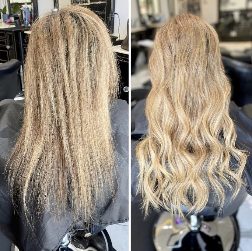 Hair Extensions Las Vegas | Hand Tied| I-tip| K-tip| Beautify Salon and Spa