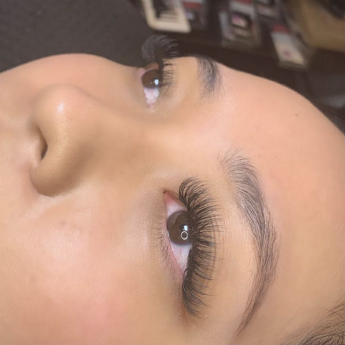 Hybrid Lash Extensions by Beautify Salon and Spa in Henderson Las Vegas